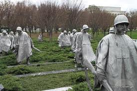 The Korean War Veterans Memorial, Washington, DC