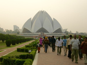 Trip to India: Lotus Temple