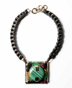 Jewellery design - enamel necklace